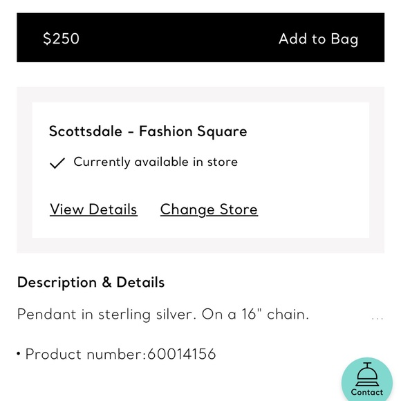 Tiffany and Co. Tiffany Twist Knot Pendant - Picture 6 of 6